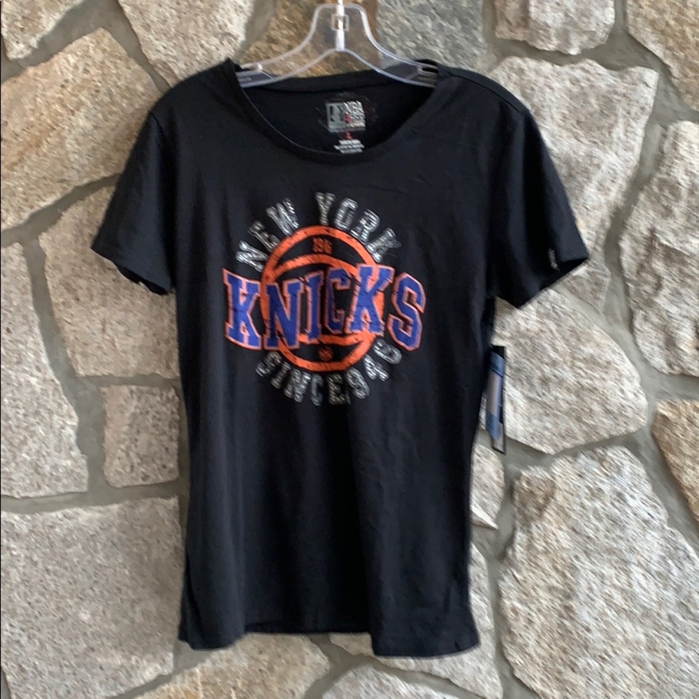 NWT NBA 4 HER NY KNICKS Rhinestone Top
